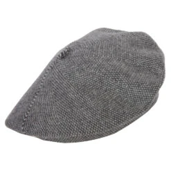 Ladies Acrylic Angora Wide Brim Edge Beret Hat 39 Ladies Acrylic Angora Wide Brim Edge Beret Hat -Fashion Accessories Store da004be grey 3