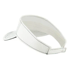 Otto Contrast Stitch Sandwich Visor -Fashion Accessories Store ds005vb white 2