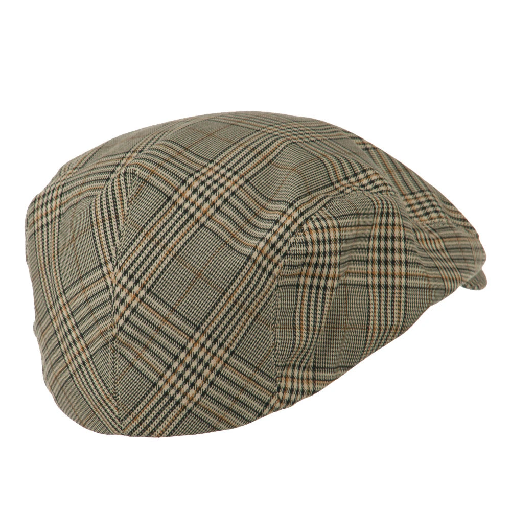 Elastic Plaid Fashion Ivy Cap 5 Elastic Plaid Fashion Ivy Cap - Image 3