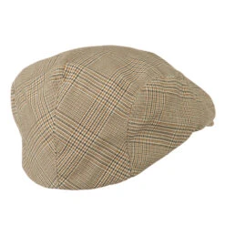 Elastic Plaid Fashion Ivy Cap 24 Elastic Plaid Fashion Ivy Cap -Fashion Accessories Store ep002sic beige 3