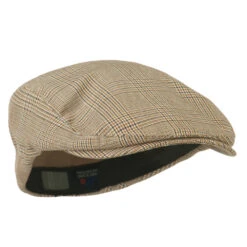 Elastic Plaid Fashion Ivy Cap 25 Elastic Plaid Fashion Ivy Cap -Fashion Accessories Store ep002sic beige 4