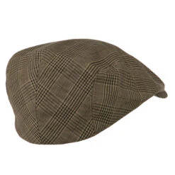 Elastic Plaid Fashion Ivy Cap 29 Elastic Plaid Fashion Ivy Cap -Fashion Accessories Store ep003sic brown 3