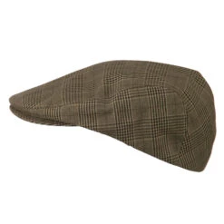 Elastic Plaid Fashion Ivy Cap 31 Elastic Plaid Fashion Ivy Cap -Fashion Accessories Store ep003sic brown 5