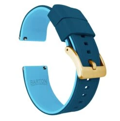 Flatwater | Elite Silicone -Fashion Accessories Store flatwater elite silicone elite silicone barton watch bands 20mm gold 805500