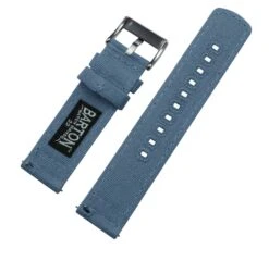 Fossil Q | Nantucket Blue Canvas -Fashion Accessories Store fossil q nantucket blue canvas fossil q band barton watch bands 217399