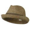 Men's Fedora With Paper Straw Braid -Fashion Accessories Store fw002cf 1 2