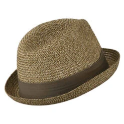 Men's Fedora With Paper Straw Braid 25 Men's Fedora With Paper Straw Braid -Fashion Accessories Store fw002cf 3 1