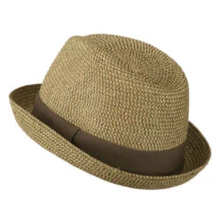 Men's Fedora With Paper Straw Braid 40 Men's Fedora With Paper Straw Braid -Fashion Accessories Store fw003cf 2