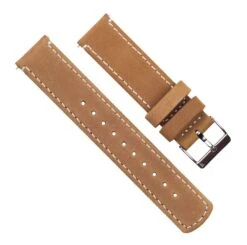 Gingerbread Leather | Linen Stitching -Fashion Accessories Store gingerbread leather linen stitching quick release leather watch bands barton watch bands 800668