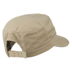 Otto Garment Washed Distressed Military Cap 29 Otto Garment Washed Distressed Military Cap -Fashion Accessories Store gw004js khaki 3