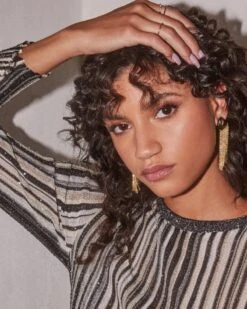 Astrid 14k Yellow Gold Band Ring In Black Diamond -Fashion Accessories Store kendra scott astrid 14k yellow gold band ring black diamond