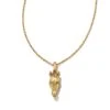 Beau Horse Pendant Necklace In Vintage Gold -Fashion Accessories Store kendra scott beau horse pendant necklace vintage gold 00