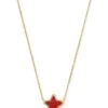 Jae Star Gold Pendant Necklace In Bright Red Drusy 1 Jae Star Gold Pendant Necklace In Bright Red Drusy -Fashion Accessories Store kendra scott jae star short pendant necklace gold bright red drusy 00 lg