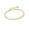 Juliette Gold Delicate Chain Bracelet In White Crystal 1 Juliette Gold Delicate Chain Bracelet In White Crystal -Fashion Accessories Store kendra scott juliette delicate chain bracelet gold white crystal 00
