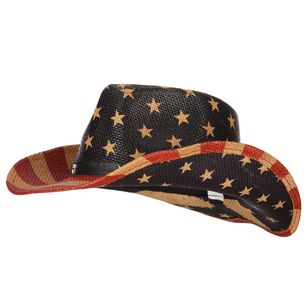 Kid's USA Flag Designed Cowboy Hat 3 Kid's USA Flag Designed Cowboy Hat