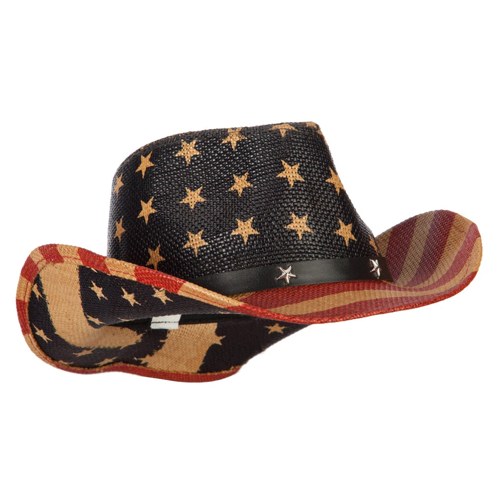 Kid's USA Flag Designed Cowboy Hat 6 Kid's USA Flag Designed Cowboy Hat - Image 4