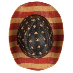 Kid's USA Flag Designed Cowboy Hat 11 Kid's USA Flag Designed Cowboy Hat -Fashion Accessories Store ki001cw american flag 5 1