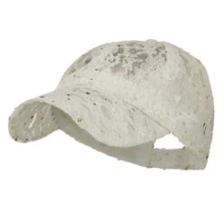 UV Lace Sequin Glitter Cap