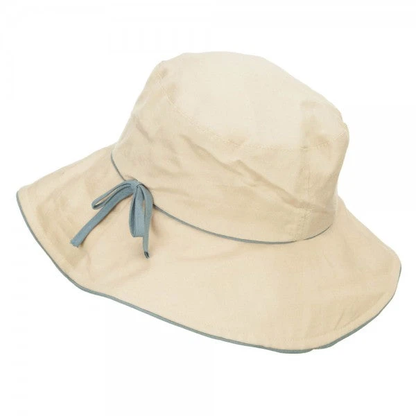 Ladies Linen Wide Brim Hat 4 Ladies Linen Wide Brim Hat - Image 2
