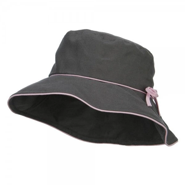 Ladies Linen Wide Brim Hat 8 Ladies Linen Wide Brim Hat - Image 6