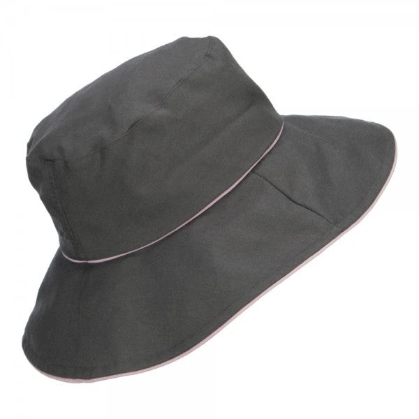 Ladies Linen Wide Brim Hat 10 Ladies Linen Wide Brim Hat - Image 8