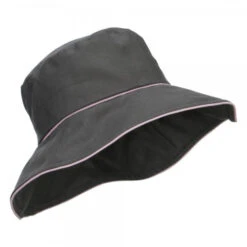 Ladies Linen Wide Brim Hat 25 Ladies Linen Wide Brim Hat -Fashion Accessories Store lm002cr charcoal 4 1
