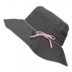 Ladies Linen Wide Brim Hat 26 Ladies Linen Wide Brim Hat -Fashion Accessories Store lm002cr charcoal 5 1