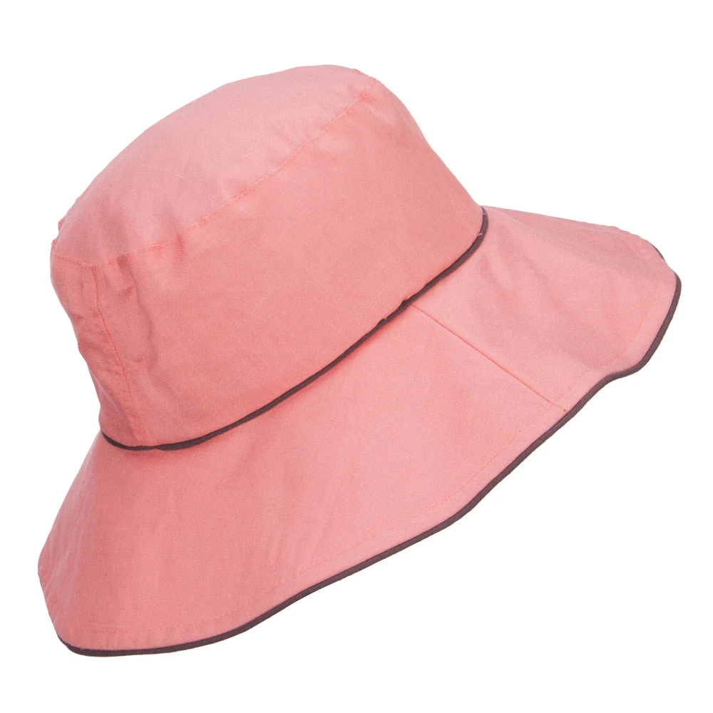Ladies Linen Wide Brim Hat 15 Ladies Linen Wide Brim Hat - Image 13