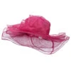 3 Layers Of Ruffled Brim Sinamay Hat -Fashion Accessories Store lr001fs 1