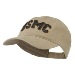US Military Applique Unconstructed Cap -Fashion Accessories Store ma003mo usmc 1 1