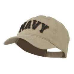 US Military Applique Unconstructed Cap -Fashion Accessories Store ma004mo navy 1 1