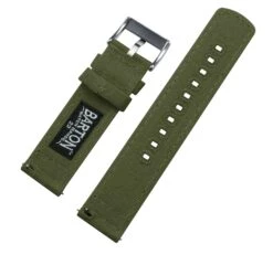 Mobvoi TicWatch | Army Green Canvas -Fashion Accessories Store mobvoi ticwatch army green canvas mobvoi ticwatch barton watch bands 251369