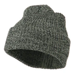 Short Marled Beanie
