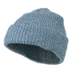 Short Marled Beanie -Fashion Accessories Store mr003ps blue 1 2