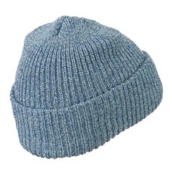 Short Marled Beanie -Fashion Accessories Store mr003ps blue 3 1