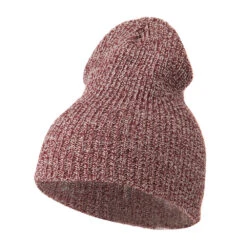 Short Marled Beanie -Fashion Accessories Store mr004ps navy 1 1