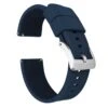 Navy Blue | Elite Silicone -Fashion Accessories Store navy blue elite silicone elite silicone barton watch bands 22mm stainless steel standard 871815