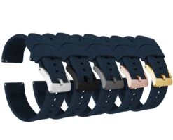 Navy Blue | Elite Silicone -Fashion Accessories Store navy blue elite silicone elite silicone barton watch bands 979789
