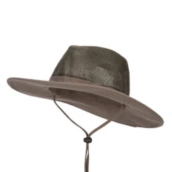 Men's Mesh Cotton Safari Hat -Fashion Accessories Store nf002fr olive 1
