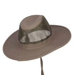 Men's Mesh Cotton Safari Hat -Fashion Accessories Store nf002fr olive 3