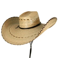 Oversized Cowboy Wide Brim Straw Hat -Fashion Accessories Store ob001cw natural 3