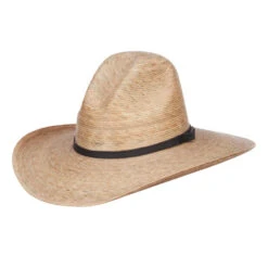 Palm Braid Ranchero Cowboy Hat -Fashion Accessories Store pr001fr dk palm 5