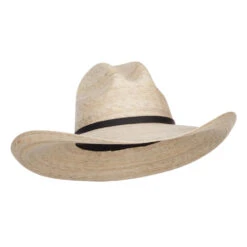 Palm Braid Ranchero Cowboy Hat -Fashion Accessories Store pr002fr lt palm 4