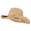 Women's Straw Crochet Cowboy Hat -Fashion Accessories Store ra001cw natural 1 2