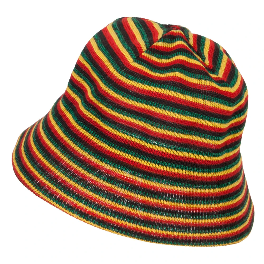 Rasta Mesh Bucket Hat 4 Rasta Mesh Bucket Hat - Image 2