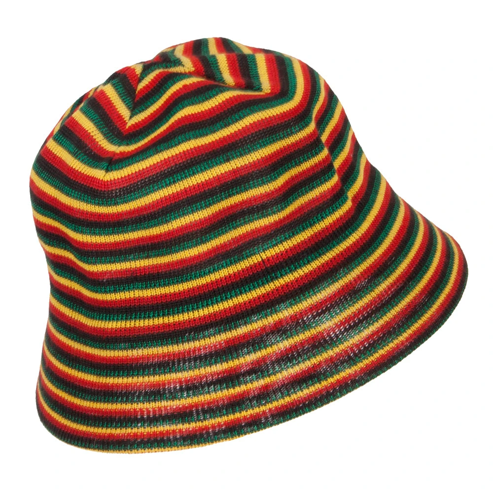 Rasta Mesh Bucket Hat 5 Rasta Mesh Bucket Hat - Image 3