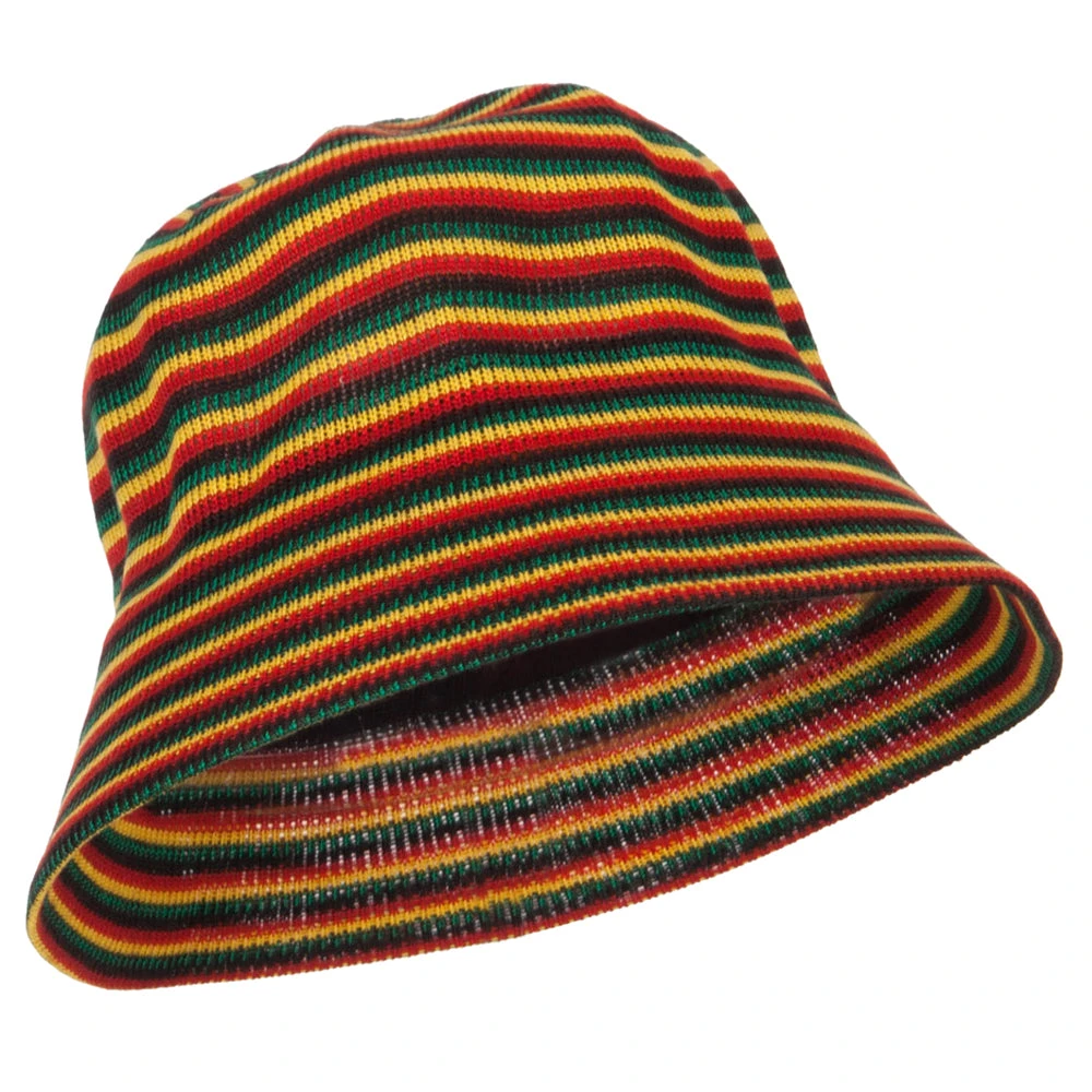 Rasta Mesh Bucket Hat 7 Rasta Mesh Bucket Hat - Image 5