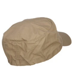 Big Size Fitted Ripstop Cotton Military Army Cap -Fashion Accessories Store sf002af khaki 3