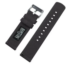 Smoke Grey | Crafted Canvas -Fashion Accessories Store smoke grey crafted canvas canvas quick release barton watch bands 178153