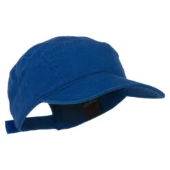Otto Solid Superior Square Crown Cap -Fashion Accessories Store ss001ac royal 3